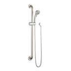 evekare 32 x 900mm Stainless Steel Grab Rail And 3 Function Shower With 2m Hose - Image 1 of 3