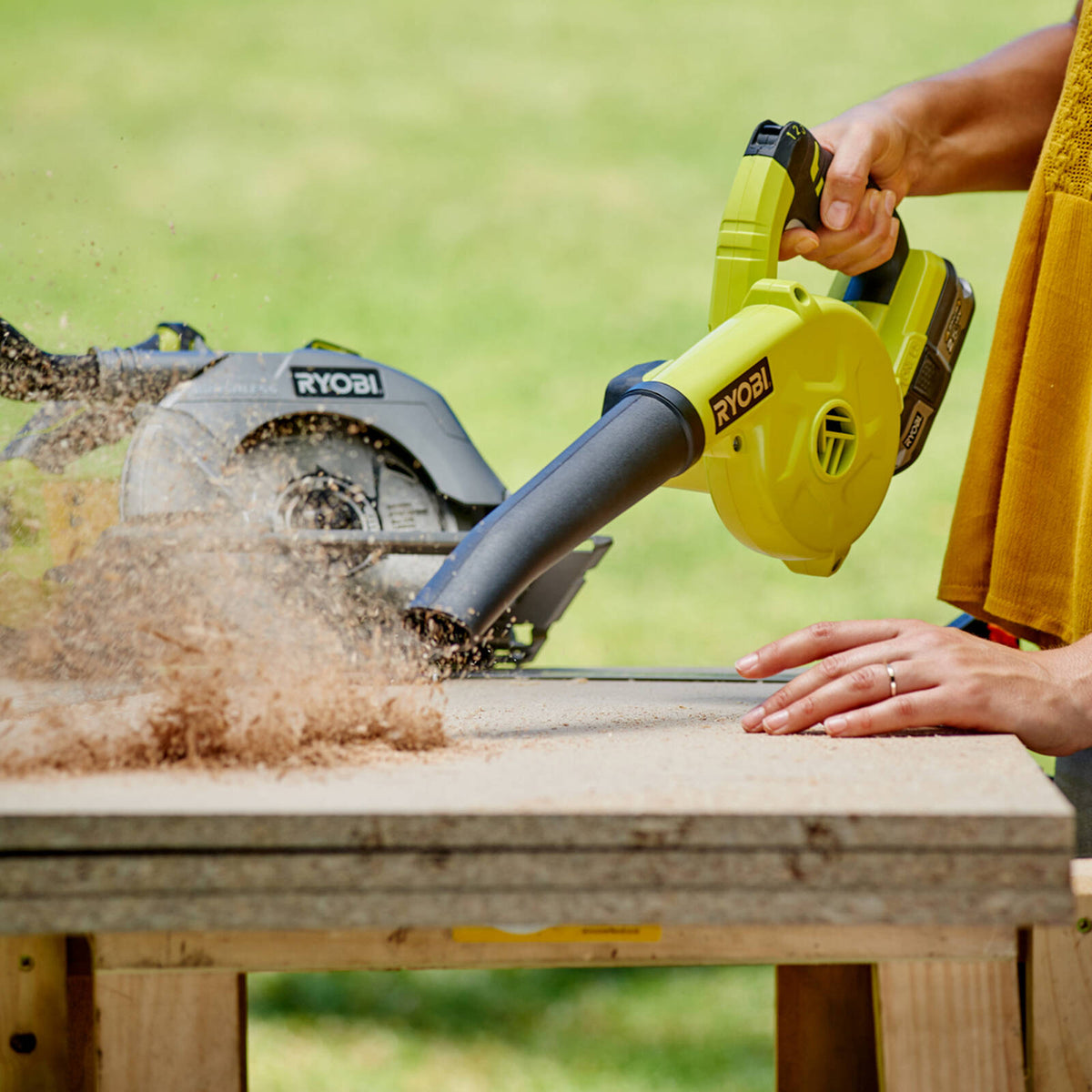 RYOBI 18V ONE+ Workshop Blower - Tool Only - Image 6 of 7