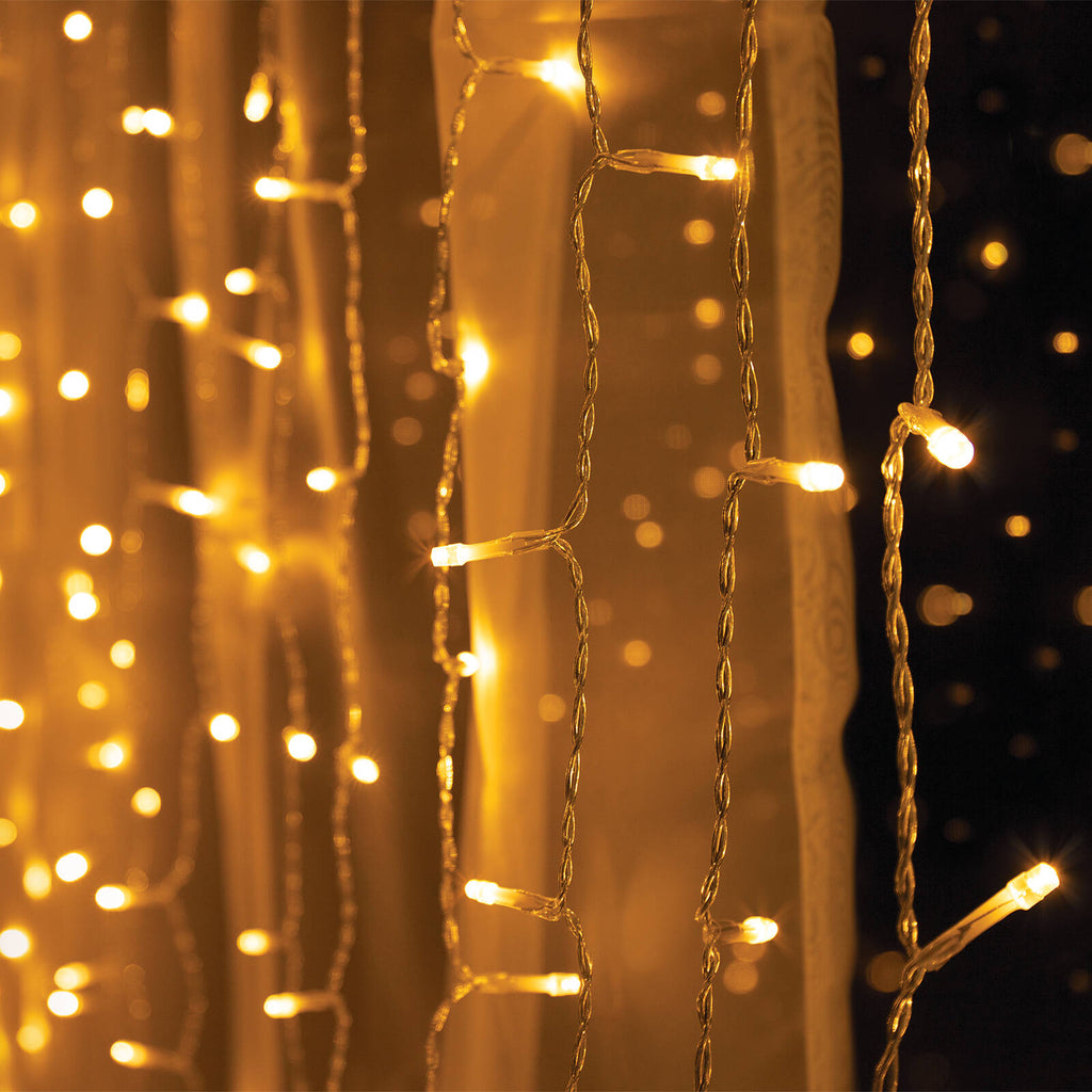 Lytworx 400 Warm White Connectable Curtain Lights - Image 2 of 2