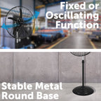 Arlec 70cm Industrial Pedestal Fan - Image 2 of 4