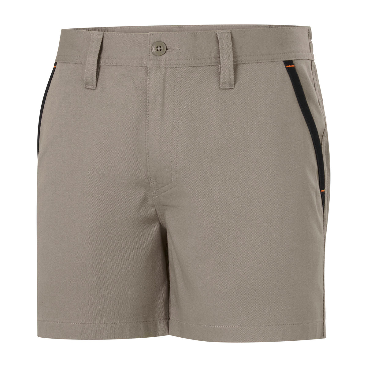 Citeco Khaki Cotton Stretch Short Shorts - Image 4 of 11