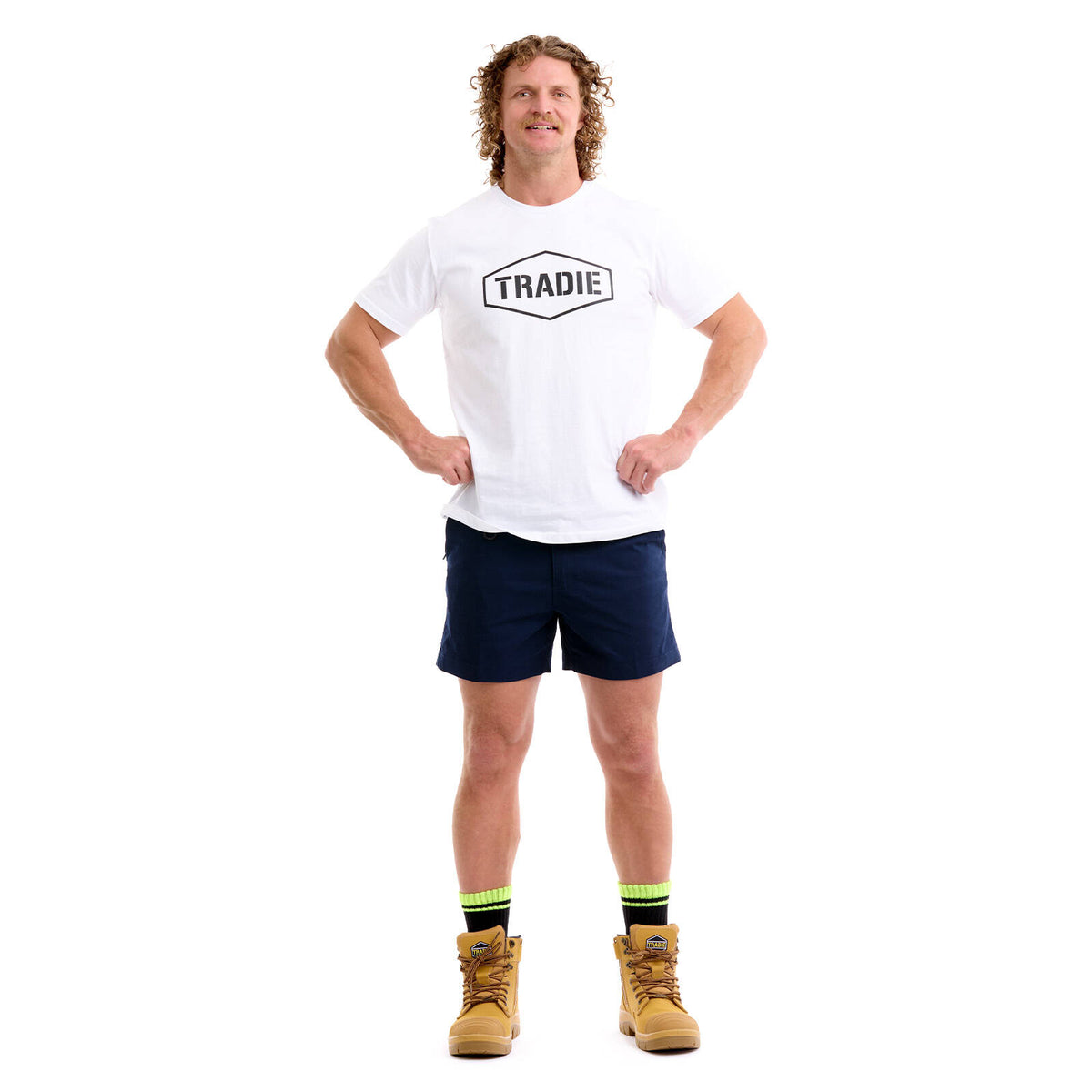 Tradie Pro Navy Short Short - 77 - Image 2 of 6