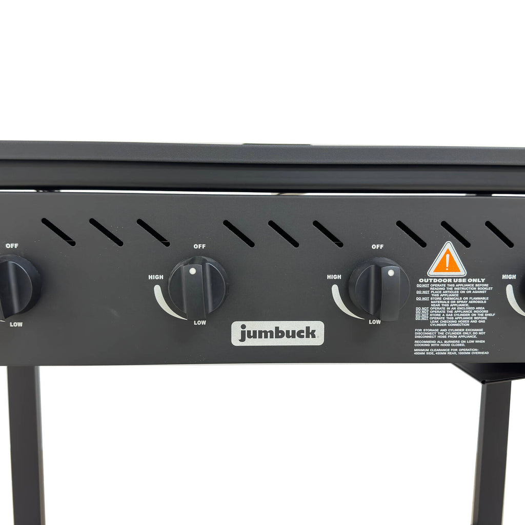 Jumbuck 4 Burner Delta Flat BBQ - Image 5 of 6