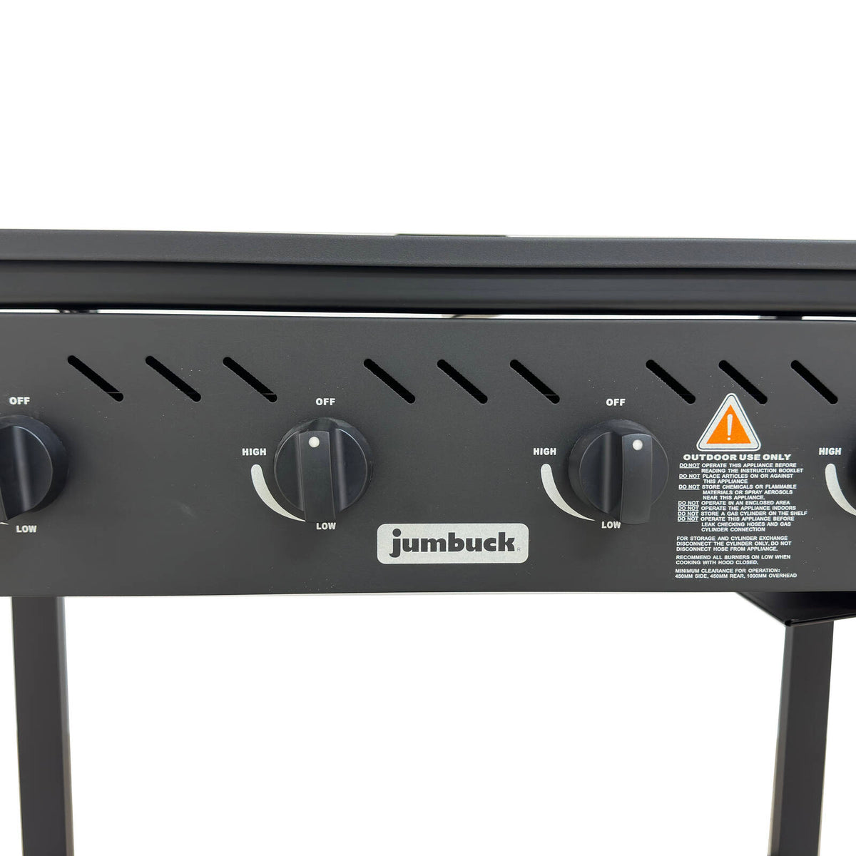 Jumbuck 4 Burner Delta Flat BBQ - Image 5 of 6