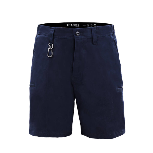 Tradie Pro Navy Mid Short - 82