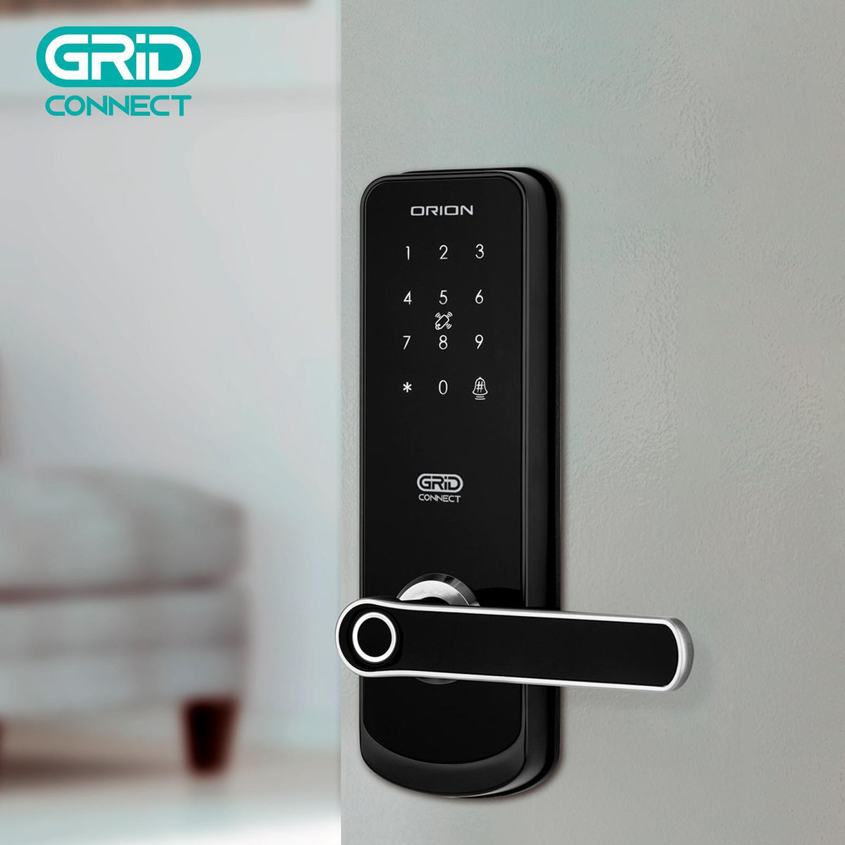 Orion Grid Connect Smart Wi-Fi Entrance Lock - Image 4 of 9