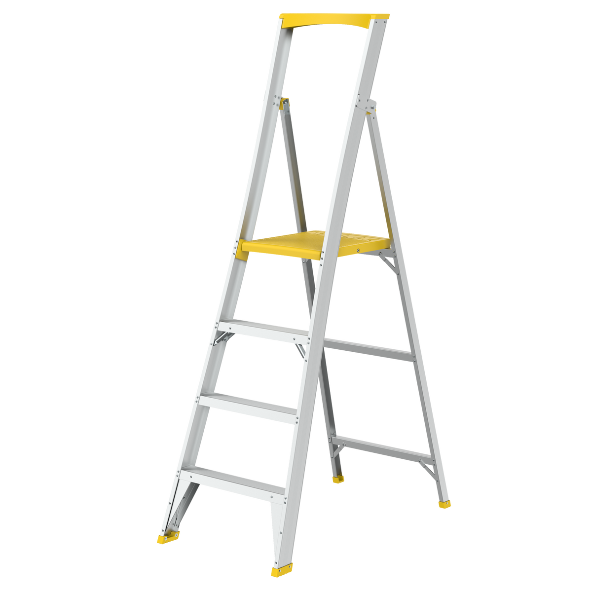 Ladder P/form Alum Bailey 4 Step Contractor P135 - Image 1 of 1