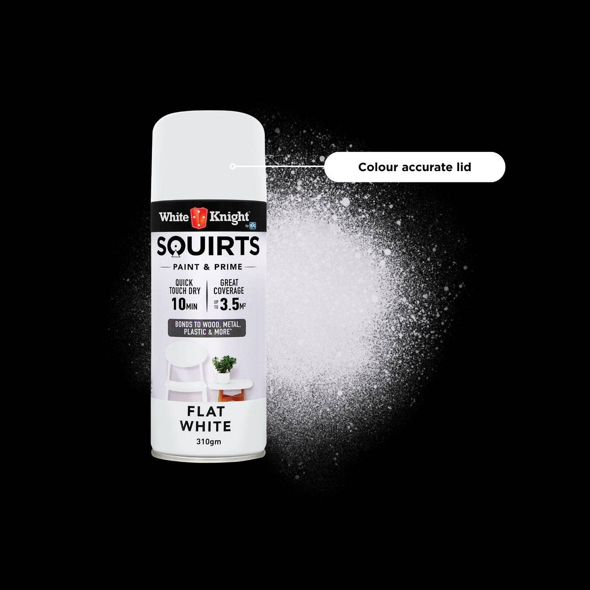 White Knight 310g Squirts Spray Paint - Image 86 of 205
