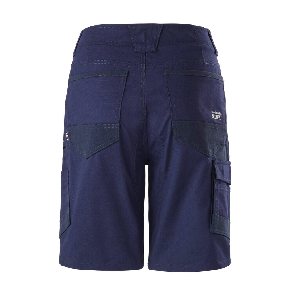 Hard Yakka Navy Women's Raptor Mid Shorts - Image 8 of 24