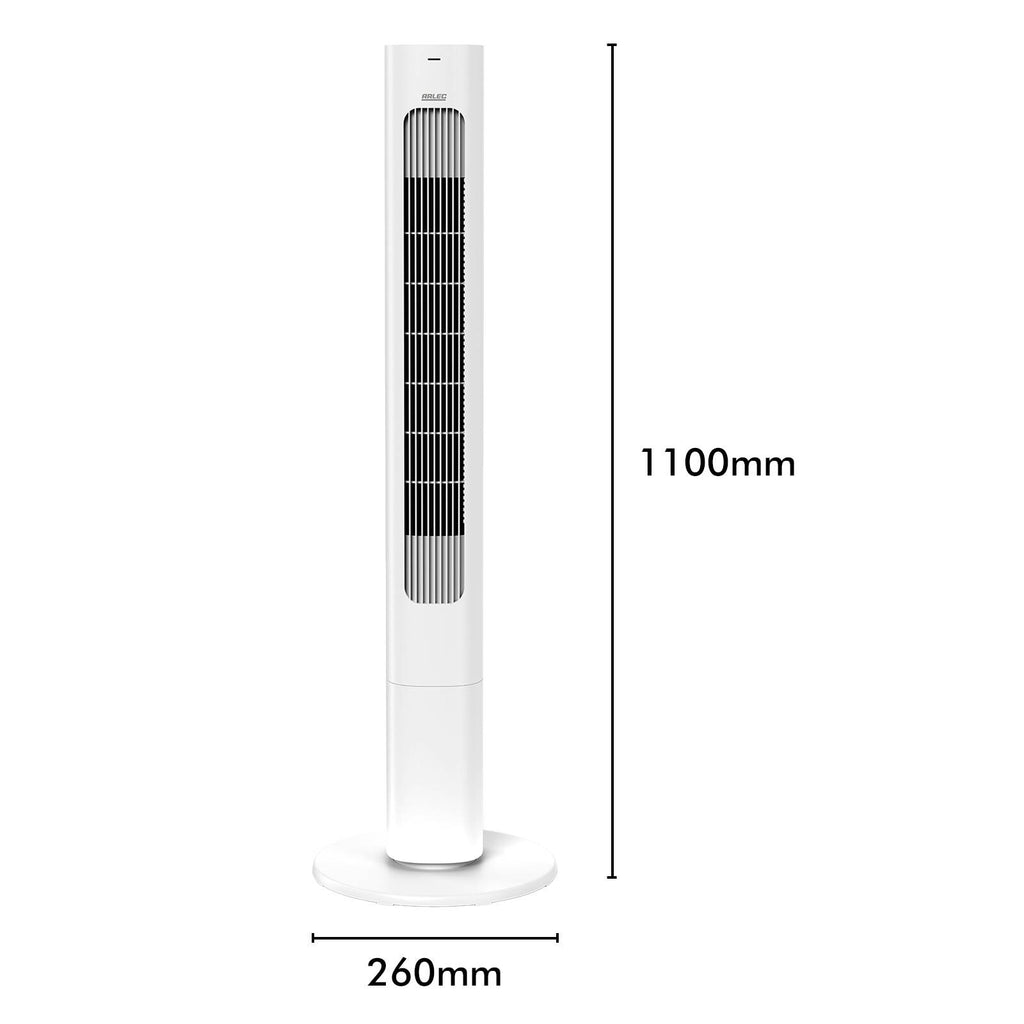 Arlec 110cm White Tower Fan With Remote - Image 8 of 8