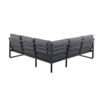 Mimosa Cordoba Aluminium Corner Lounge Charcoal - Image 4 of 4