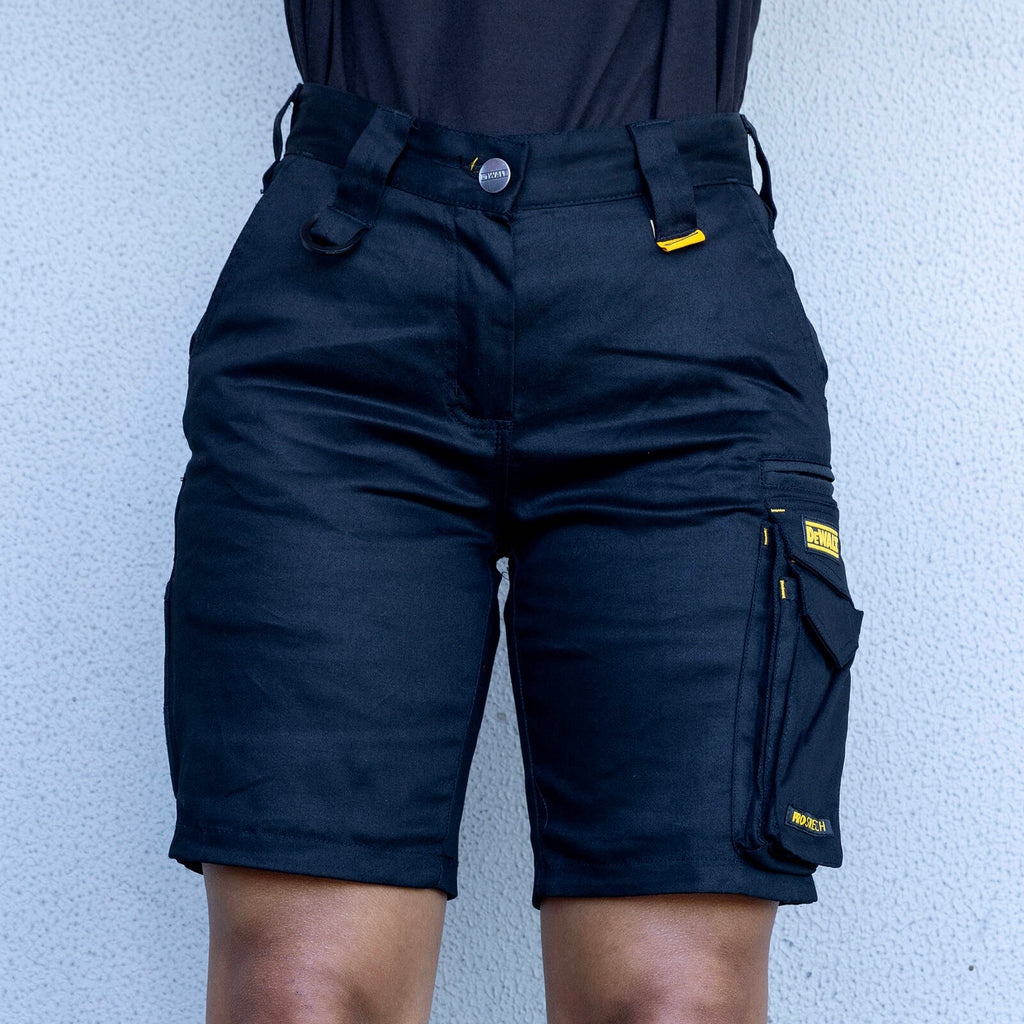 DEWALT Women's Black Hoxton Shorts - Image 3 of 10