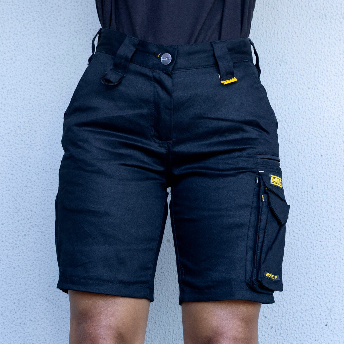 DEWALT Women's Black Hoxton Shorts - Image 3 of 10