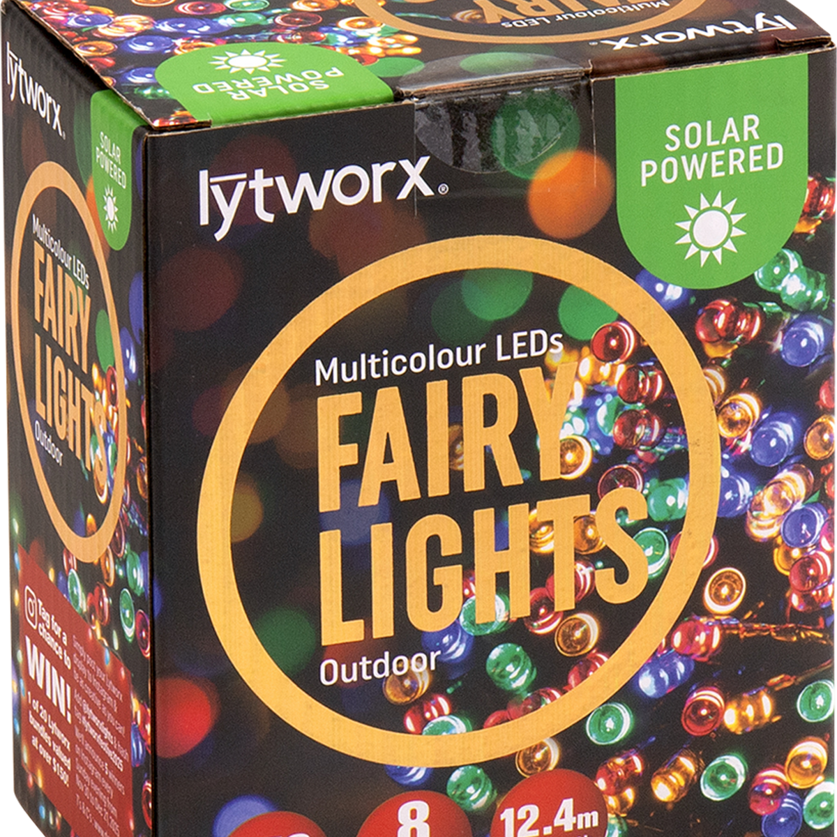 Lytworx Solar Multicolour Fairy Lights Pk250 - Image 1 of 1