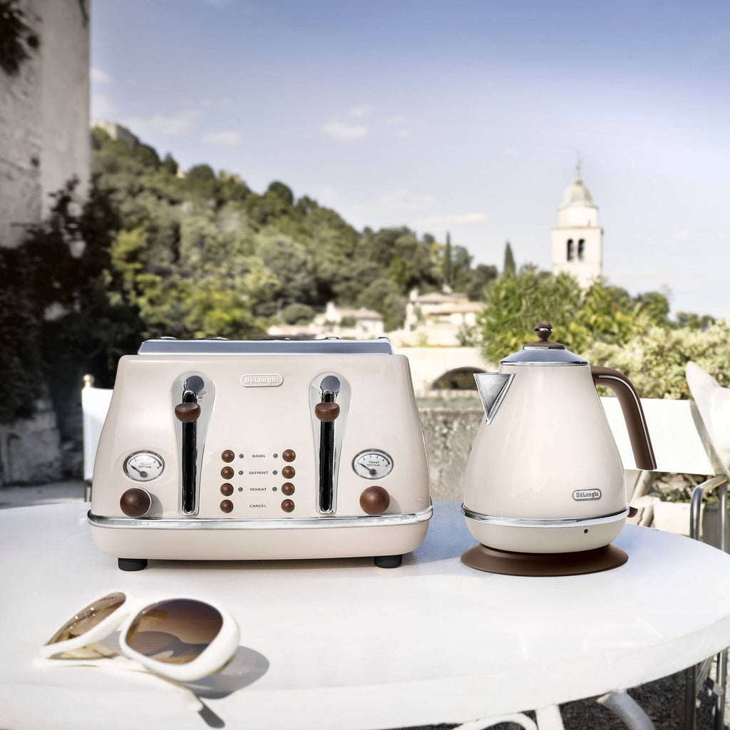 De'Longhi 1.7L Beige Icona Vintage Kettle - Image 6 of 6
