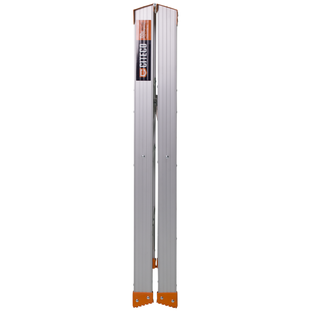 Citeco 1.2m 150kg Industrial Aluminium Double Sided Step Ladder - Image 6 of 6