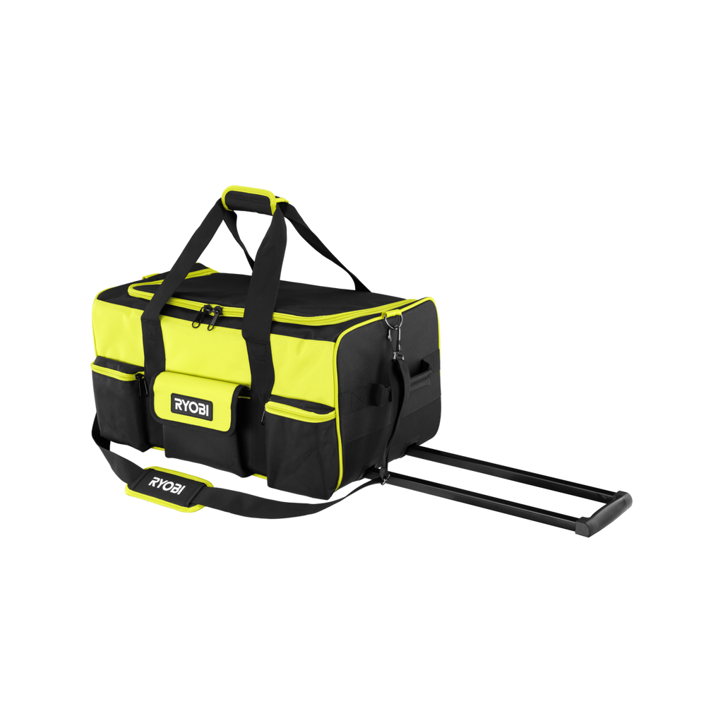 Ryobi 550mm Wheelie Tool Bag With Telescopic Handle - Image 7 of 9