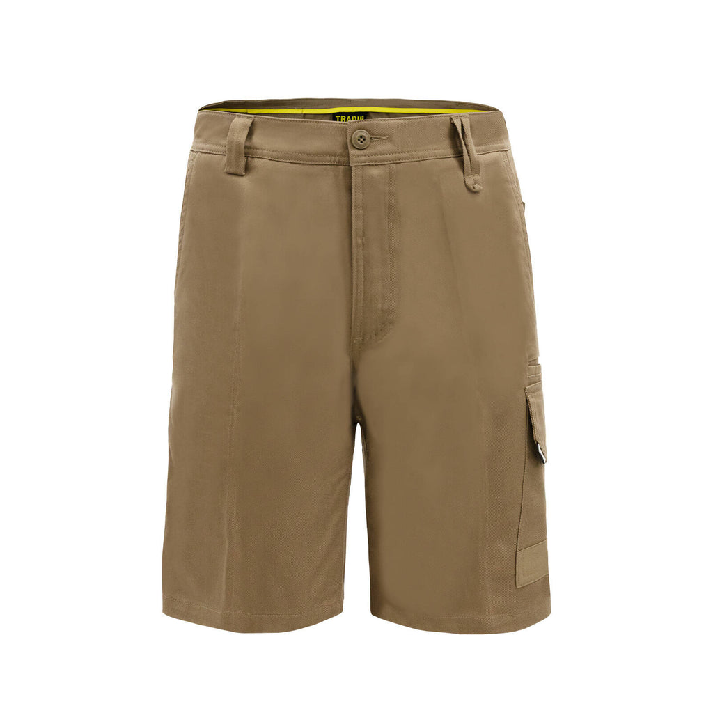 Tradie Core Khaki Cargo Shorts - 97 - Image 1 of 7