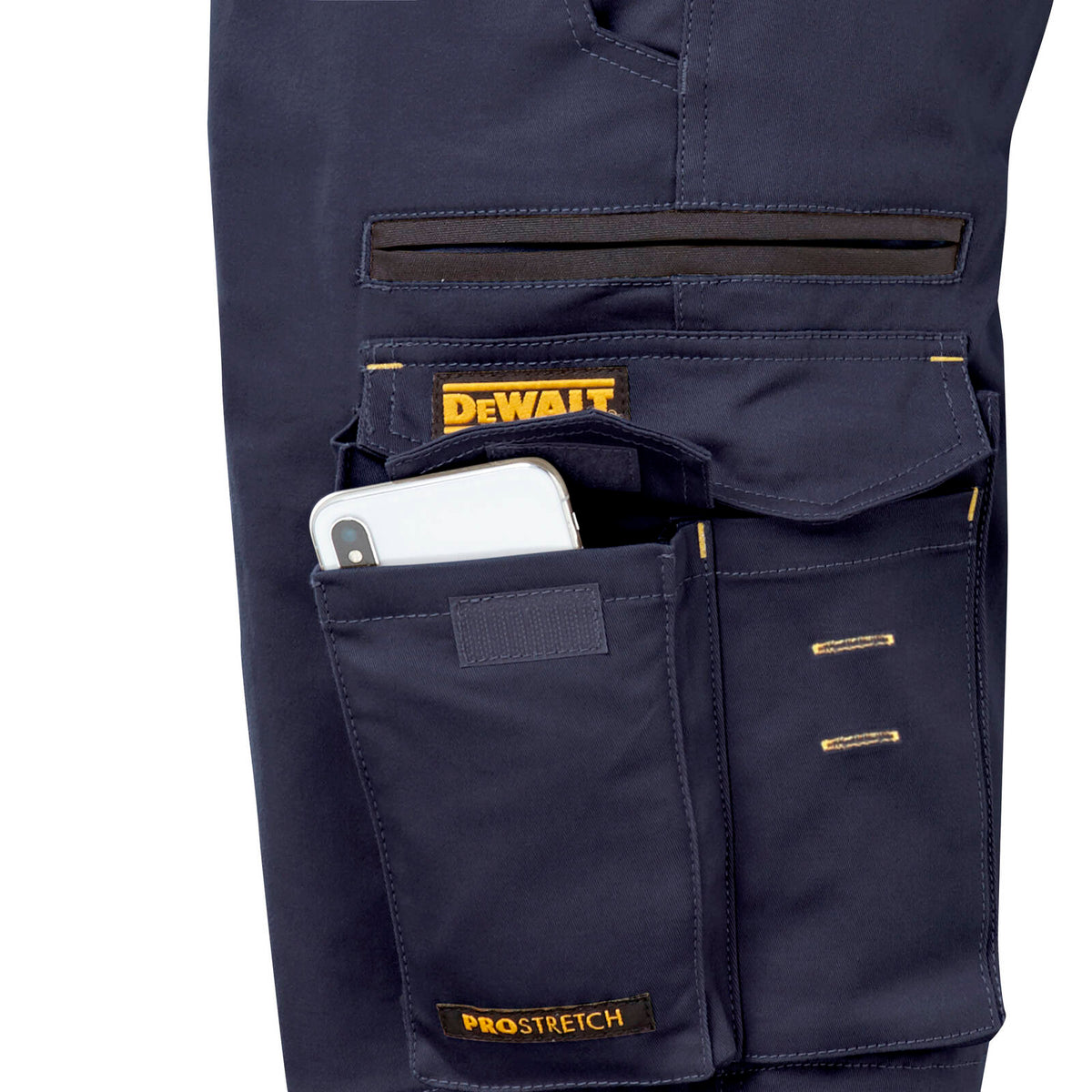 DEWALT Men's Navy Bennington PROStretch Shorts - Image 9 of 9