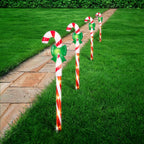 Lytworx Solar Candy Canes with Bows - 4 Pack - Image 2 of 2
