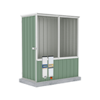 The Organic Garden Co 1.52 x 0.78 x 1.8m Pale Eucalypt Chicken Coop - Image 1 of 10