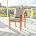 Mimosa Santo Timber Dining Chair with Cushion - Image 1 of 3