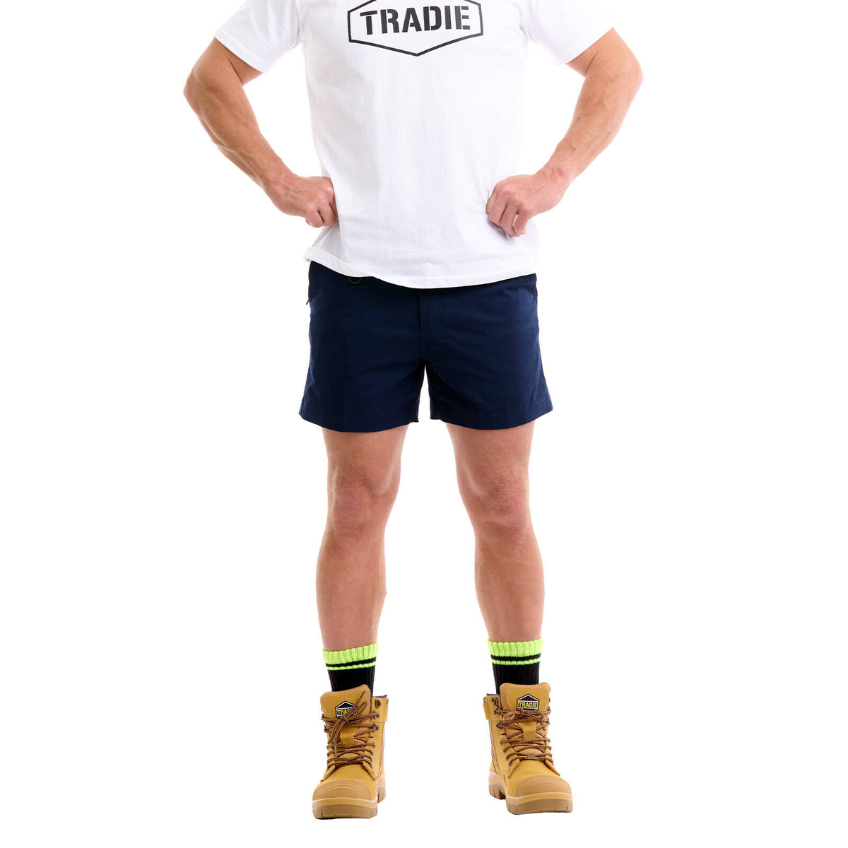 Tradie Pro Navy Short Short - 87 - Image 4 of 6