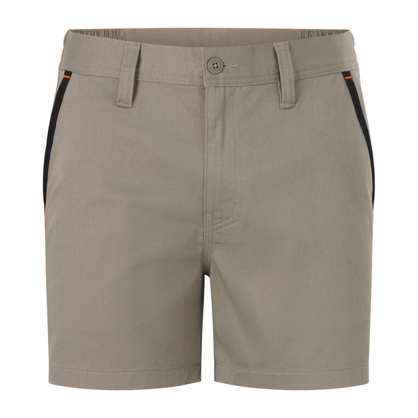 Citeco Khaki Cotton Stretch Short Shorts
