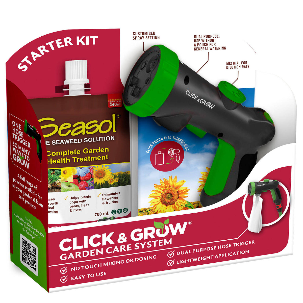 Seasol Click &amp; Grow Starter Kit - Image 1 of 2