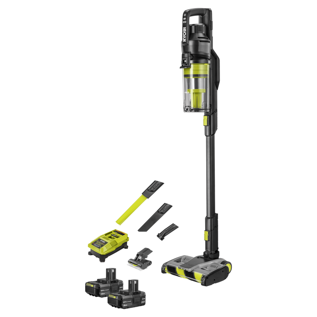 Ryobi 18V ONE+ HP Brushless Pet Stick Vacuum 2 x 4Ah Kit - Image 1 of 8