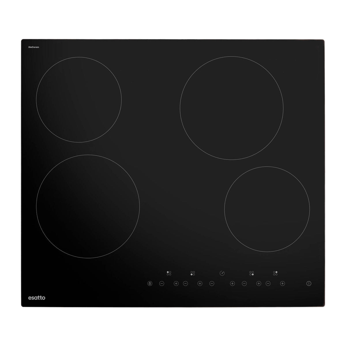 Esatto 60cm Ceramic Cooktop with Touch Controls - Image 2 of 5