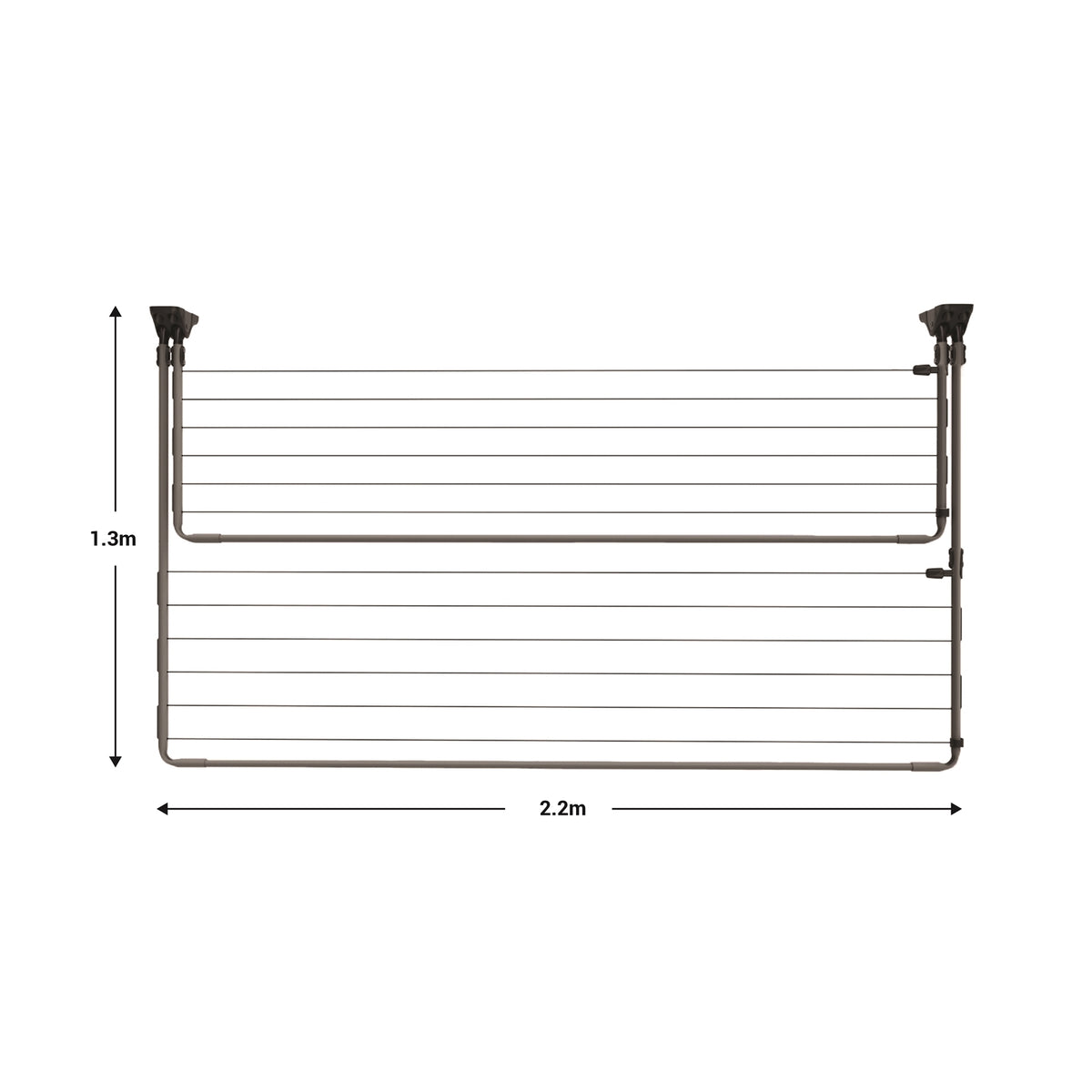 Hills 26m Double Folding Clothesline - Image 7 of 7