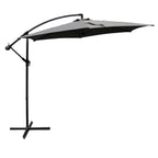 Marquee 3m Charcoal Cantilever Umbrella - Image 1 of 6