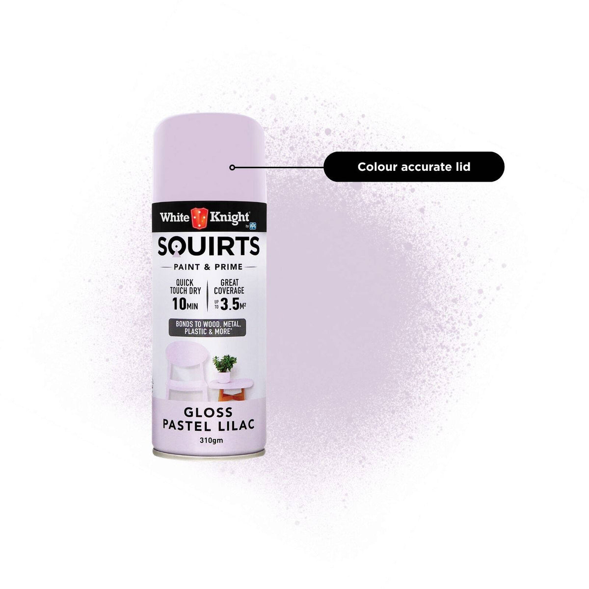 White Knight 310g Squirts Spray Paint - Image 63 of 205