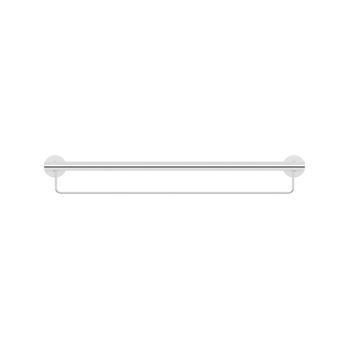 evekare 900mm Stainless Steel Towel Rail With Grab Rail - Image 3 of 6
