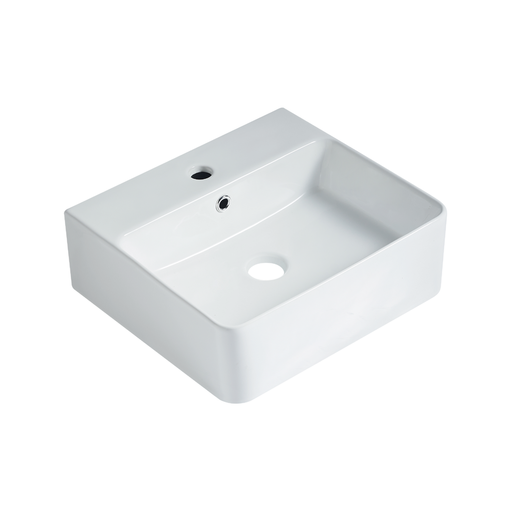 Mondella Gloss Wall Hung Or Above Counter Basin White Concerto - Image 1 of 2