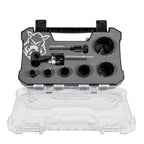 Full Boar Electrician's Ø16-51mm 10 Piece Bi-Metal Holesaw Set FBMHS-10 - Image 2 of 2