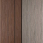Ekodeck 137 x 23mm 5.4m Backbeach and Leatherwood Designer Series Composite Decking - Image 1 of 10