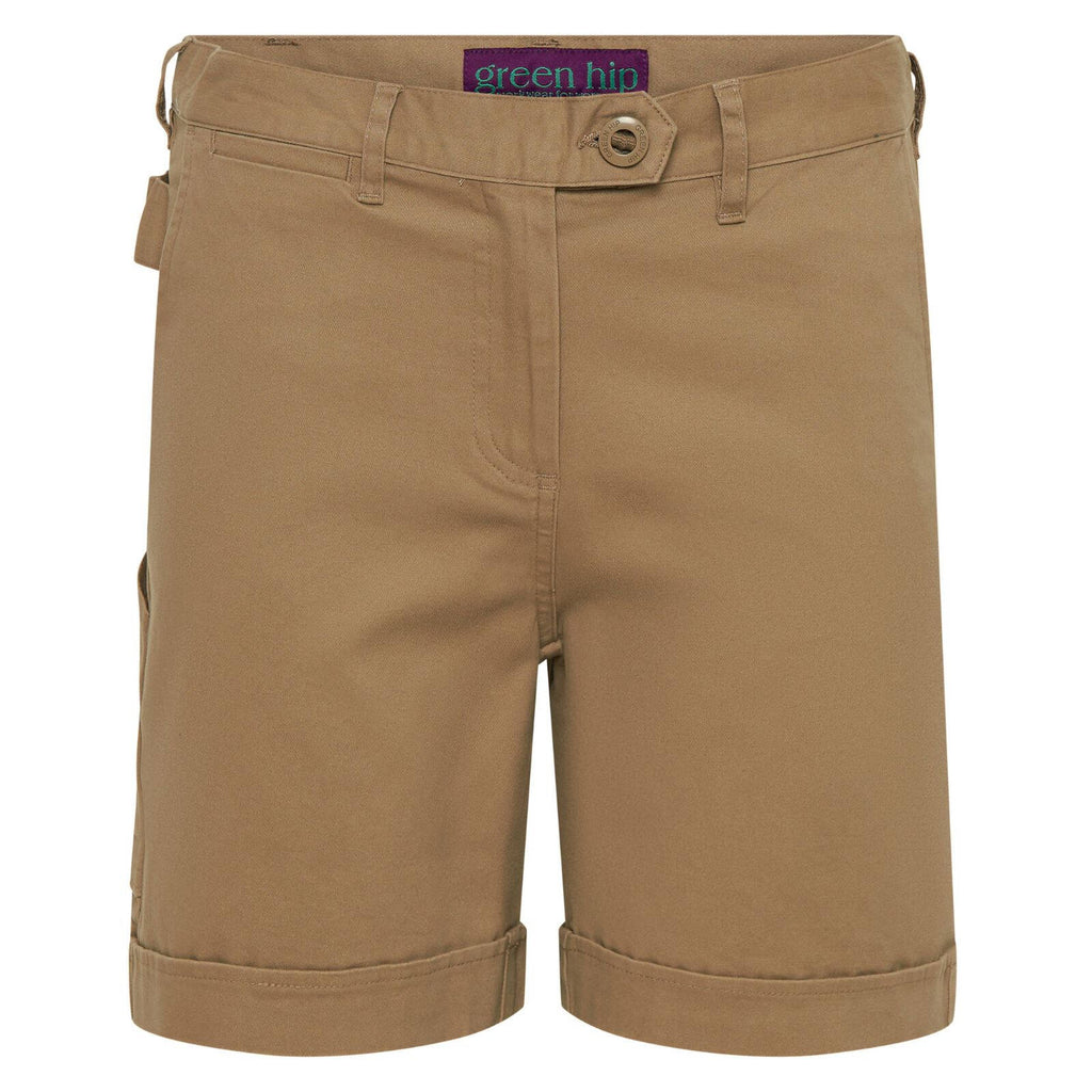 Green Hip Original Shorts Khaki - Image 1 of 7