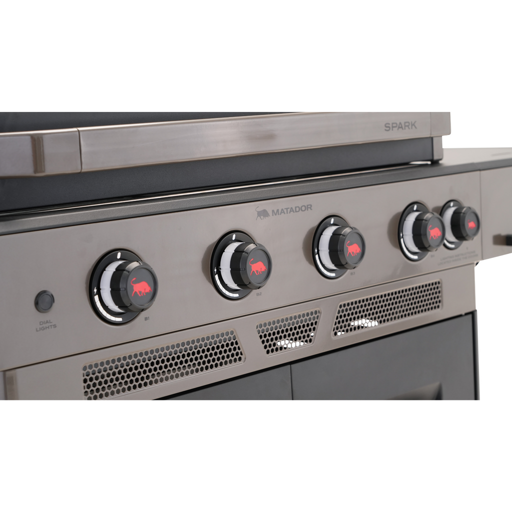 Matador Spark 4 Burner Gas BBQ - Image 3 of 9