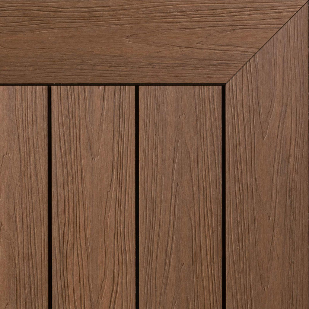 Ekodeck 137 x 23mm 5.4m Backbeach and Leatherwood Designer Series Composite Decking - Image 2 of 10