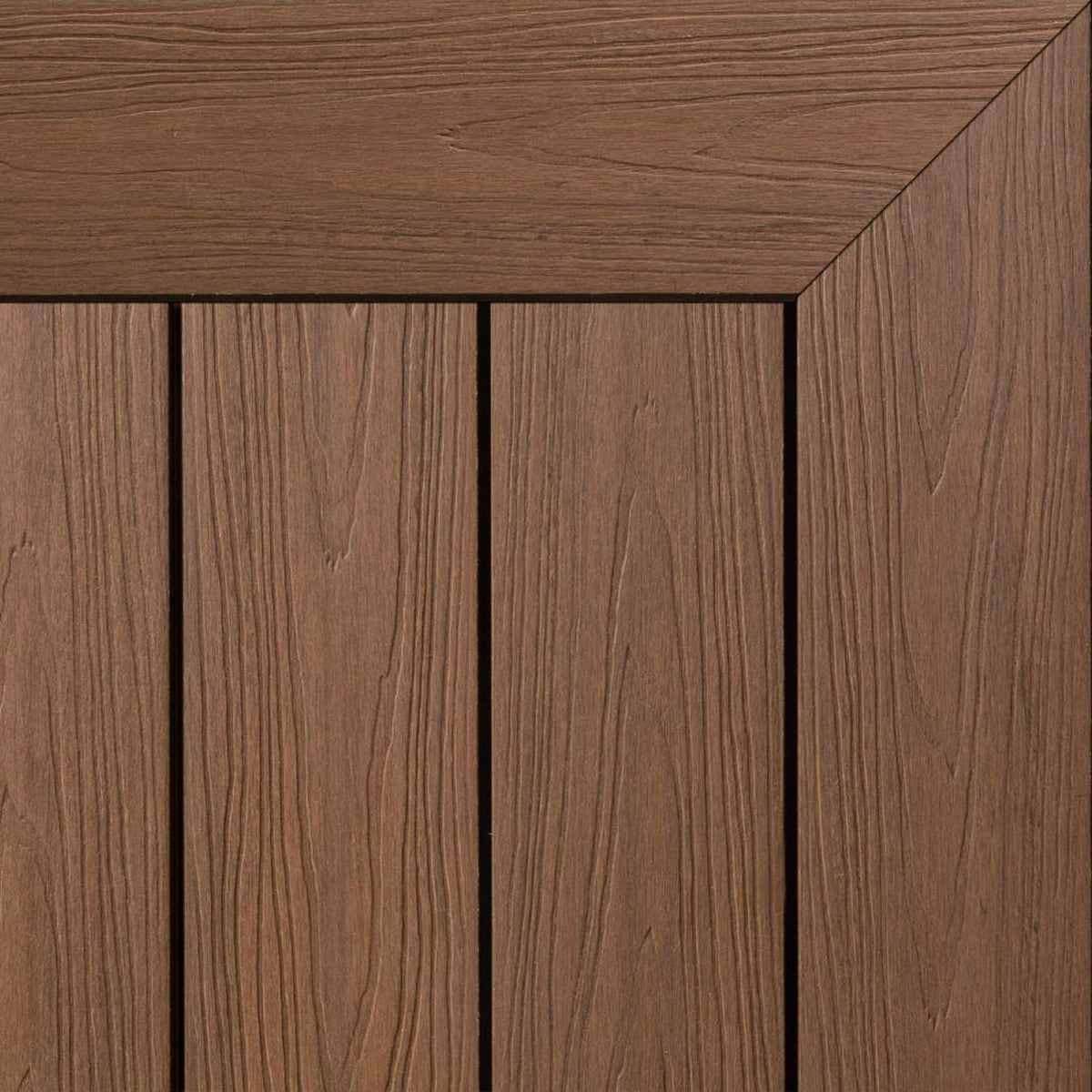 Ekodeck 137 x 23mm 5.4m Backbeach and Leatherwood Designer Series Composite Decking - Image 2 of 10