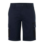 Citeco Navy Cotton Stretch Cargo Mid Shorts - Image 1 of 13