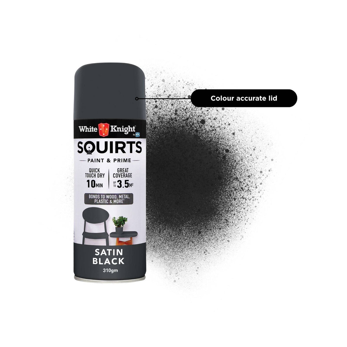 White Knight 310g Squirts Spray Paint - Image 80 of 205