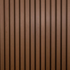 Ekodeck 219 x 26mm 3.6m Hazelwood Batten Screen Castellated Panel - Image 1 of 4