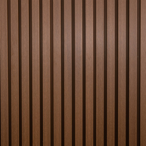 Ekodeck 219 x 26mm 3.6m Hazelwood Batten Screen Castellated Panel