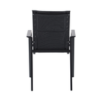Mimosa Cordoba Aluminium Dining Chair Charcoal - Image 3 of 5