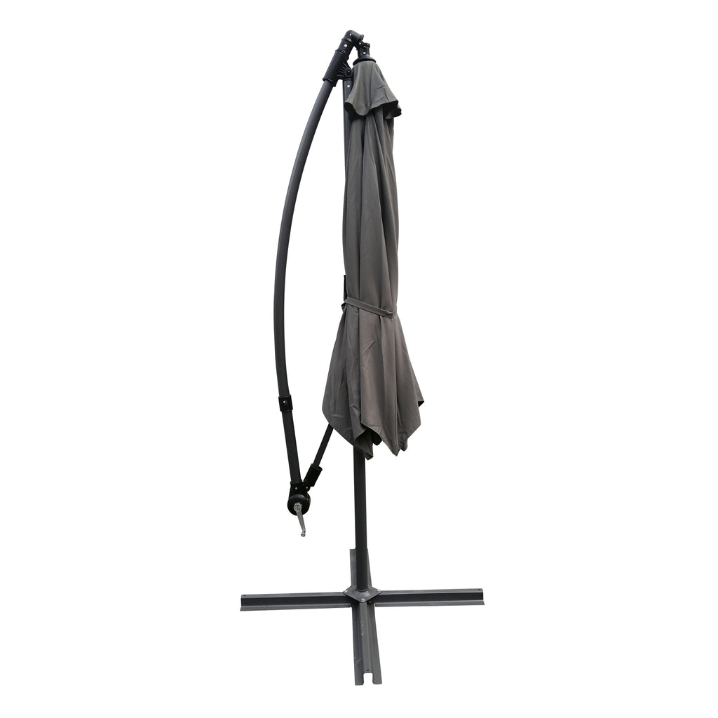 Marquee 3m Charcoal Cantilever Umbrella - Image 5 of 6