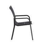 Mimosa Cordoba Aluminium Dining Chair Charcoal - Image 2 of 5