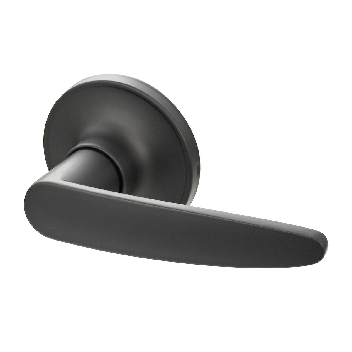 Ikonic Black Matte Norr Passage Lever Set - Image 4 of 9
